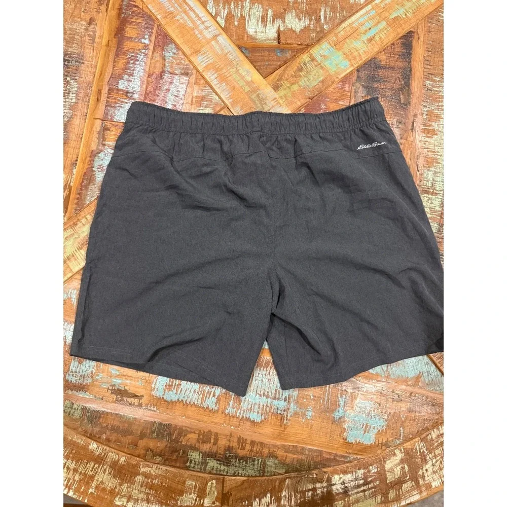 Mens Eddie Bauer Grey Athletic Shorts Size XL